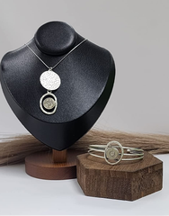 Abstract Bullet Necklace