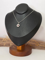 February (Amethyst) Birthstone Bullet Necklace