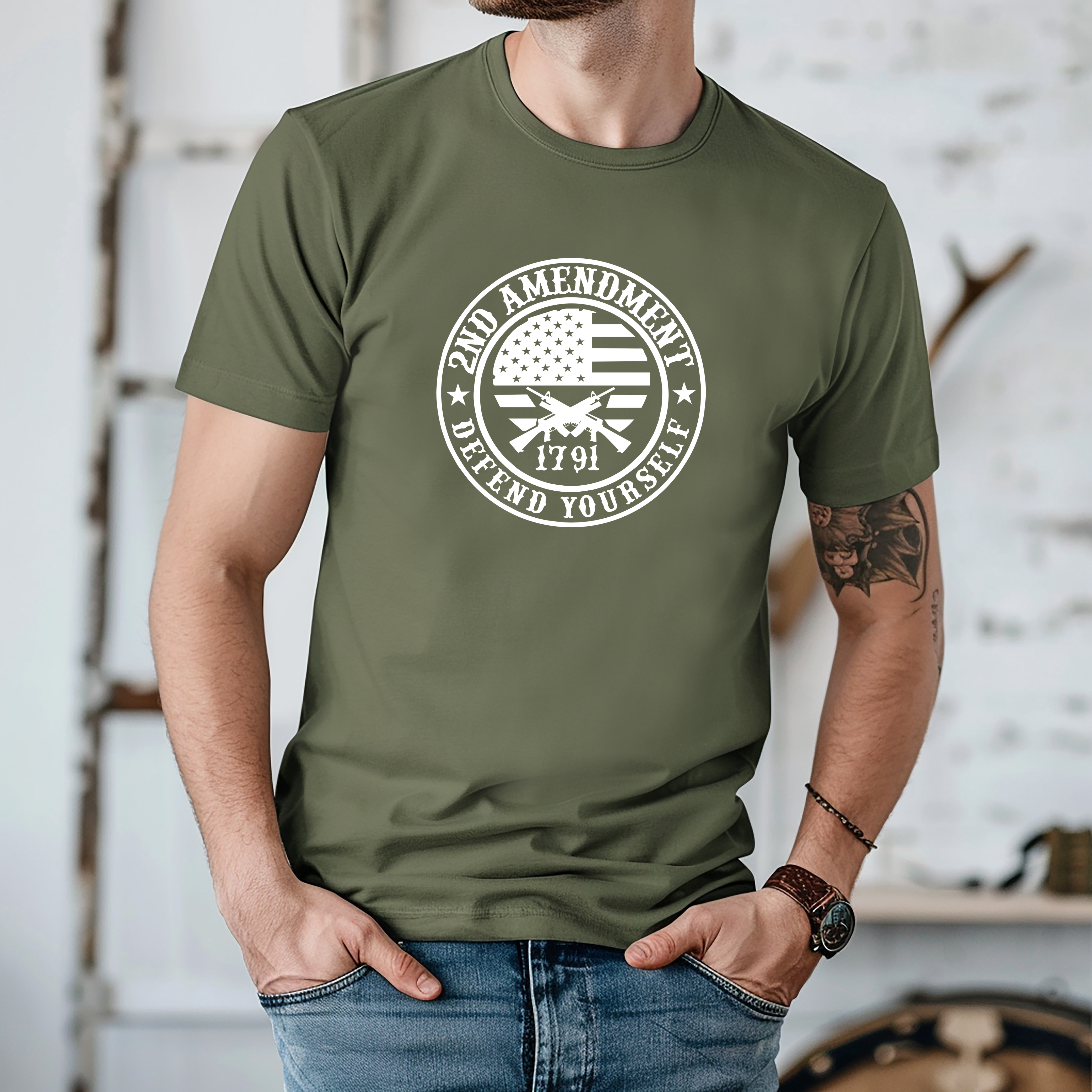 2nd Amendment Defend Yourself T-Shirt