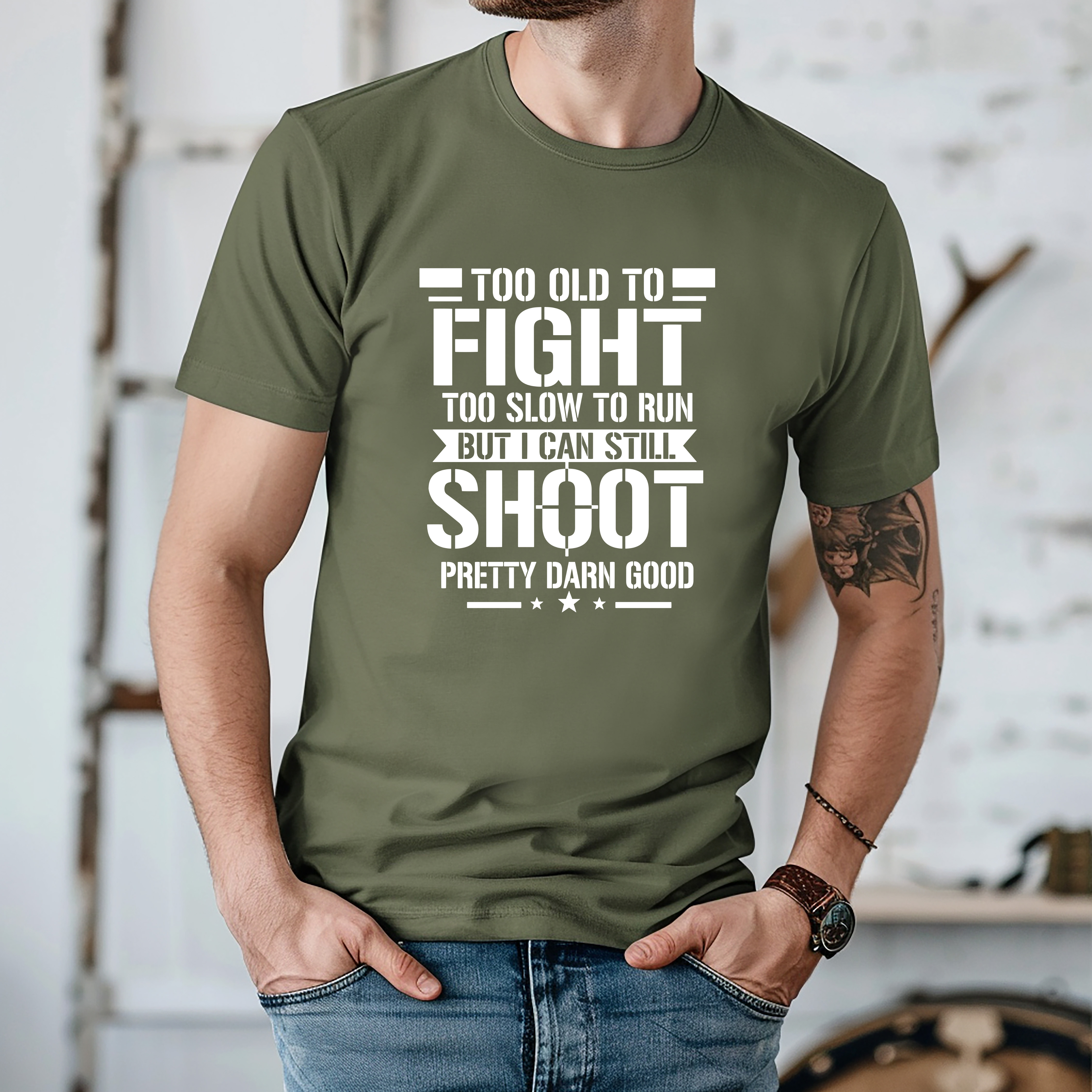 Too Old To Fight T-Shirt