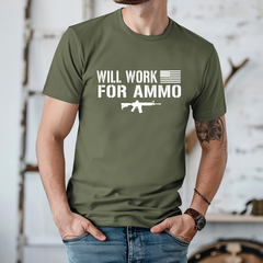 Will Work For Ammo T-Shirt