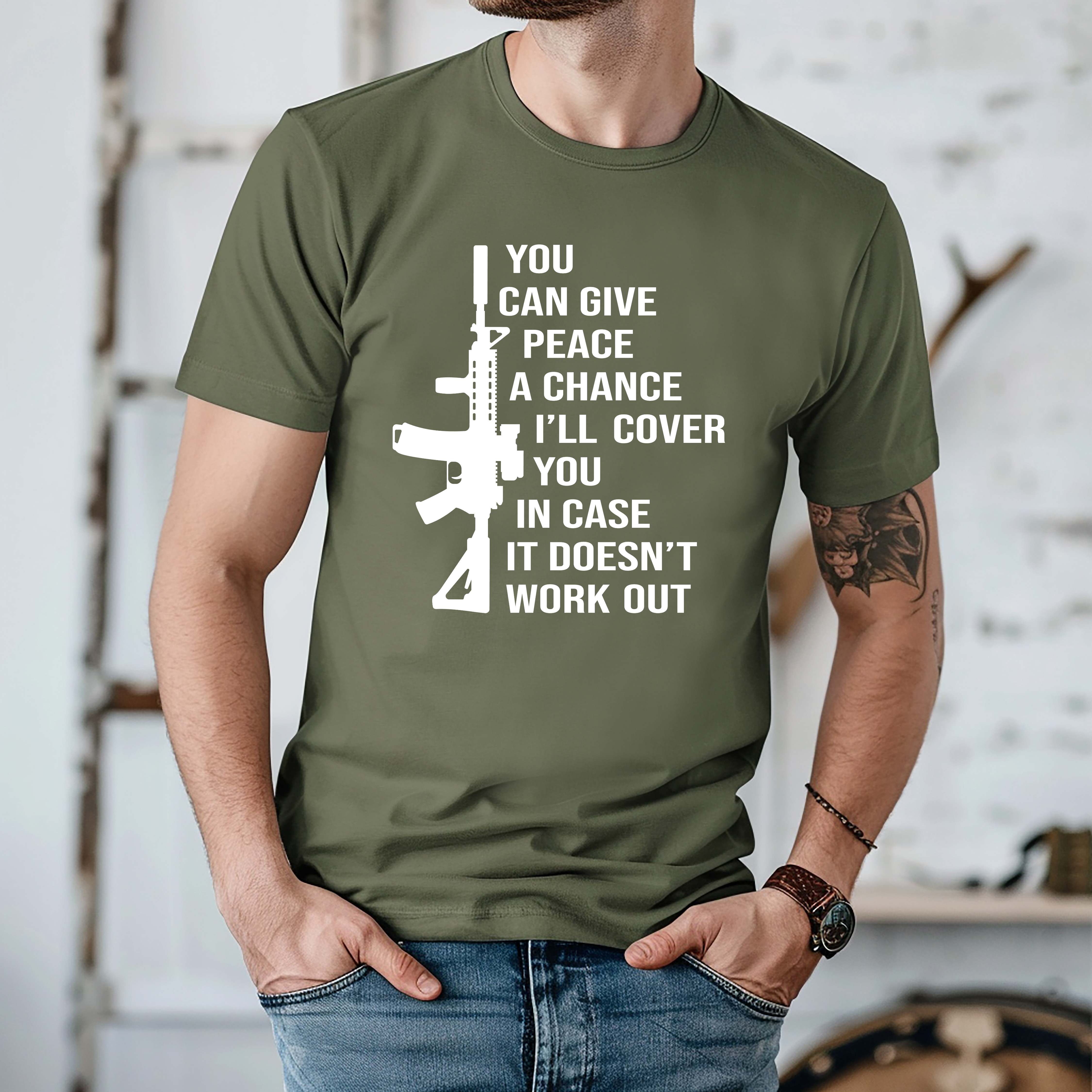 You Can Give Peace A Try T-Shirt
