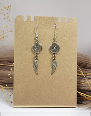 Bullet Wing Earrings – Handcrafted Freedom-Inspired Jewelry
